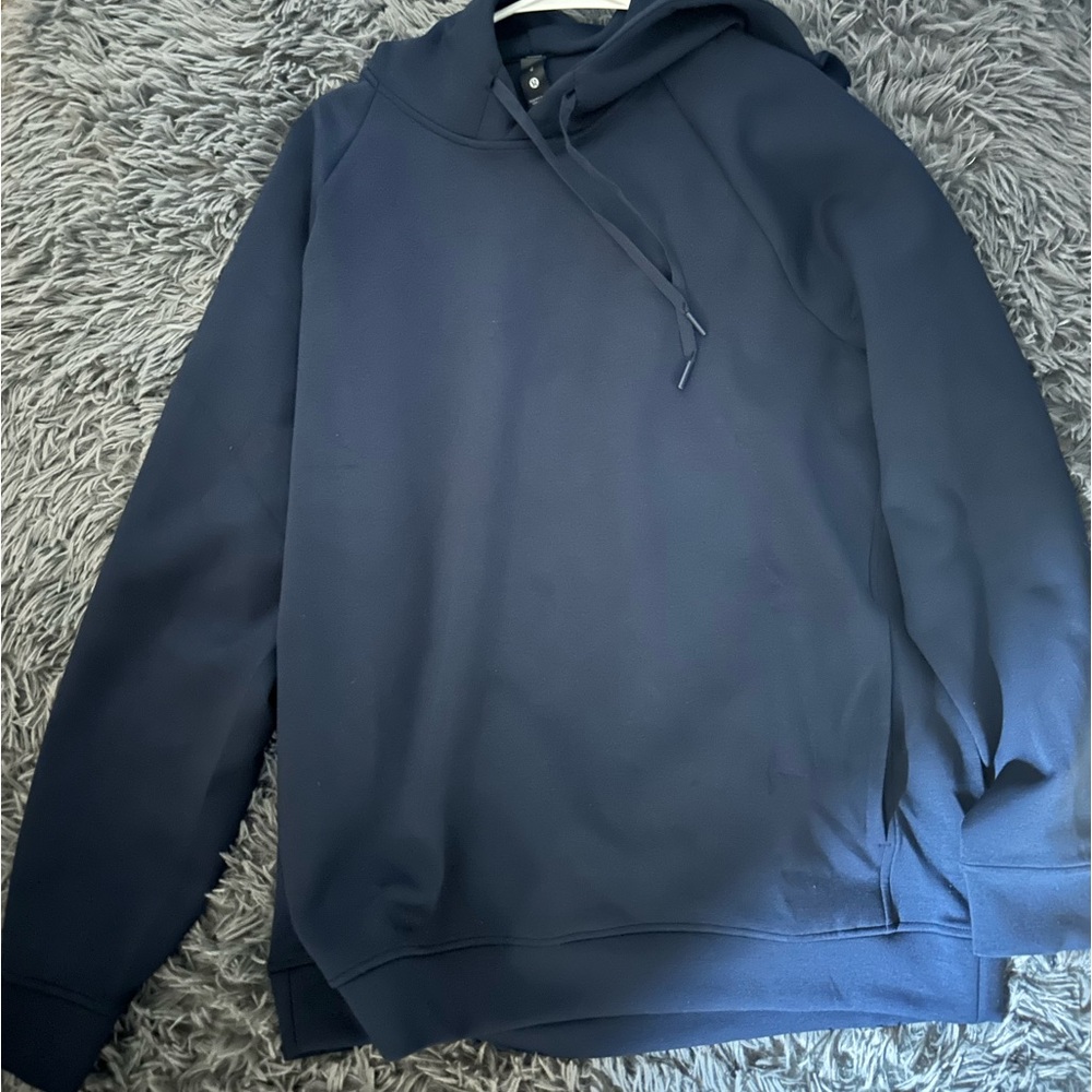 Men’s smooth spacer pullover hoodie NWT
